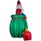 10ft. Airblown® Inflatable Giant Animated Santa in a Gift Sack